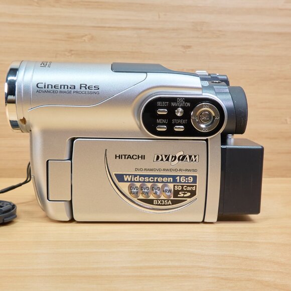 Hitachi DZ-BX35A DVD Handycam Camcorder, Cinema Res, Made in Japan - Picture 3 of 7